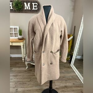 J. Crew • Alpaca/Merino Wool Double Breasted Duster Cardigan Coat